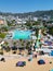 Vertical Shot: Acapulco Aquatic Center Captured from Above