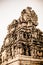 Vertical shot of an ancient historic Hindu temple under the clear sky