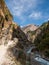 Vertical shot of Annapurna Himalayas, Nepal