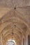 Vertical shot of the arches of the Church of Saint Lazarus in Larnaca, Cyprus