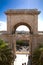 Vertical shot of bastion of saint remy cagliari italy with a clear sunny blue sky