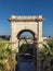 Vertical shot of Bastion Saint Remy in Cagliari, Italy on a sunny day