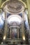 Vertical shot of beautiful frescos in the church of St Andrew in the Valley in Rome