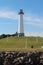 Vertical shot of a beautiful lighthouse in Long Beach Harbor, California