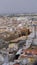 Vertical shot of the beautiful old cityscape of Seville with traditional architecture in Spain