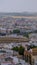 Vertical shot of the beautiful old cityscape of Seville with traditional architecture in Spain