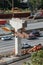 Vertical Shot Of Bridge Overpass Being Constructed In Metro Atlanta