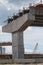 Vertical Shot Of Bridge Overpass Under Construction In Metro Atlanta