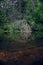 Vertical shot of Canoeing Minija river, Lithuania