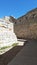 Vertical shot of castle Zamora in Spain