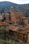 Vertical shot of Catedral de Albarracin in Spain