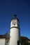 Vertical shot of a clock tower in Burghausen Castle, Bavaria, Germany