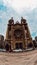 Vertical shot of the famous Basilica of the Sacramentinos in Santiago, Chile