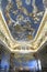 Vertical shot of the Fresco of constellations in Farnese Palace, Italy