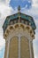 Vertical shot of the Hammouda Pacha Mosque located in Tunis, Tunisia during daylight