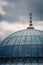 Vertical shot of the historic Suleymaniye Mosque dome in Istanbul, Turkey