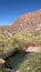 Vertical shot of the hot springs in Atacama desert