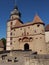 Vertical shot of Marienberg Fortress with lavish baroque architecture in Wuerzburg, Germany