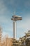Vertical shot of the Moncloa Lighthouse in Madrid, Spain