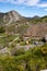 Vertical shot of the nature preserve Brana de Mumian during the day in Spain