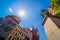 Vertical shot of Nicolaus Copernicus Statue in Torun, Poland