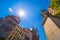 Vertical shot of Nicolaus Copernicus Statue in Torun, Poland