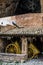 Vertical shot of an open-air museum at Mangiapane cave or â€œGrotta Mangiapane in Custonac, Sicily