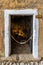 Vertical shot of an open-air museum at Mangiapane cave or â€œGrotta Mangiapaneâ€ in Custonaci, Sicily