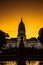 Vertical shot of the Palace of the Argentine National Congress in Buenos Aires, Argentina