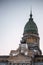 Vertical shot of the Palace of the Argentine National Congress in Buenos Aires, Argentina