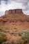 Vertical shot of scenic sandstone Valley of the Gods Utah, United State