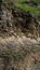 Vertical shot of the Symphony of Stones in Garni Gorge, Armenia