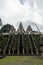 Vertical shot of the Temple of Lempuyang Luhur, Chulik, Indonesia