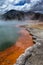 Vertical shot of the Waiotapu geothermal area at the southern end of the Okataina Volcanic Centre