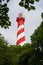 Vertical shot of the West Schouwen lighthouse in Burgh-Haamstede, Netherlands