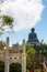 Vertical shot of the world\'s tallest outdoor seated bronze Buddha located in Nong ping, Hong Kong