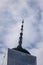 Vertical shot of the World Trade Center building in Manhattan, New York City