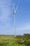 Vertical silent wind turbine