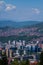 Vertical Skyline of Beautiful Sarajevo European Jerusalem