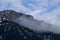 Vertical stone wall in the Austrian Alps