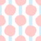Vertical stripes and round spots painted rough brush. Cute seamless pattern.