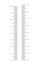 Vertical thermometer scale. Celsius and Fahrenheit markup without numbers. Graphic template for weather meteorological