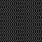 Vertical thin wavy lines vector seamless pattern. Dark geometric.