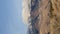 Vertical Video Rolling Clouds over the Town of Jerome Arizona