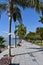 Vertical View of the Ajijic boardwalk, with Lake Chapala in the background