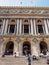 Vertical view of facade of palais Garnier opera house, Paris, France
