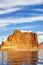 Vertical view on famous lake Powell