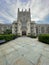 Vertical view of the Frederick Ferris Thompson Memorial Library, Built in 1905 and is the