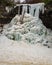 A Vertical View of the Frozen Cascade Falls - 2