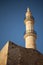 Vertical view of the majestic and towering Moschea Neratze mosque, Greece